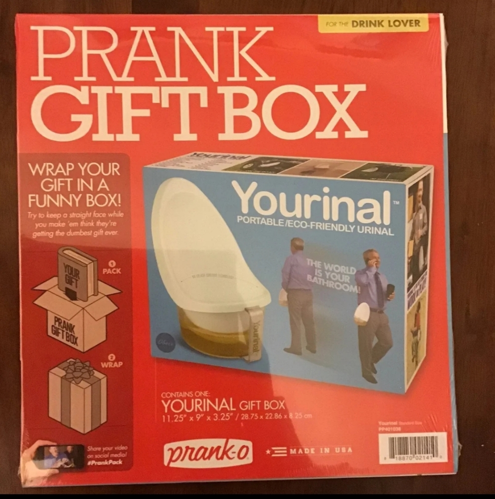 🛍 Prank Gift Box Yourinal Medium Gag Christmas